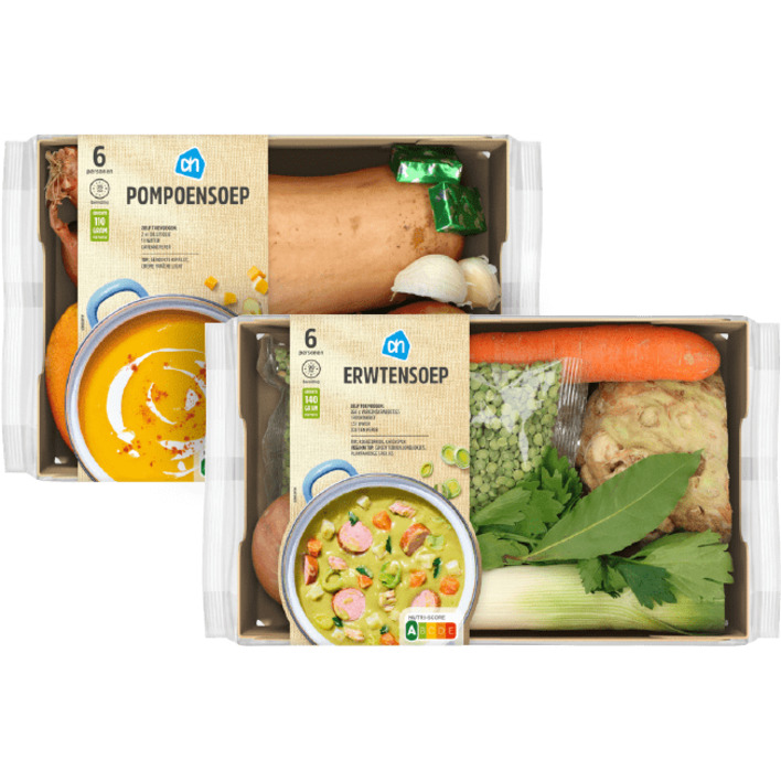 AH Verspakket erwtensoep of pompoensoep