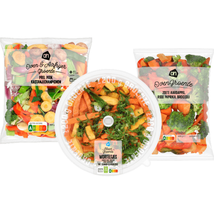 Alle AH Oven- of stoomgroenten
