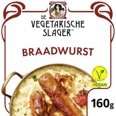 De Vegetarische Slager braadwurst