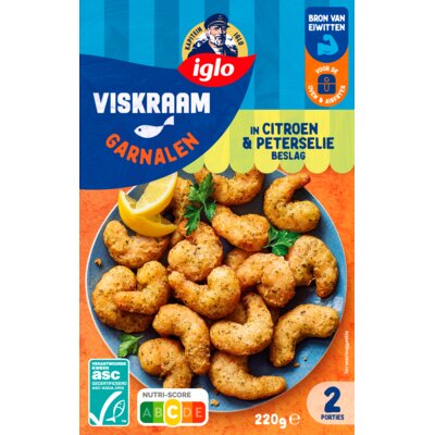 Iglo Viskraam garnalen