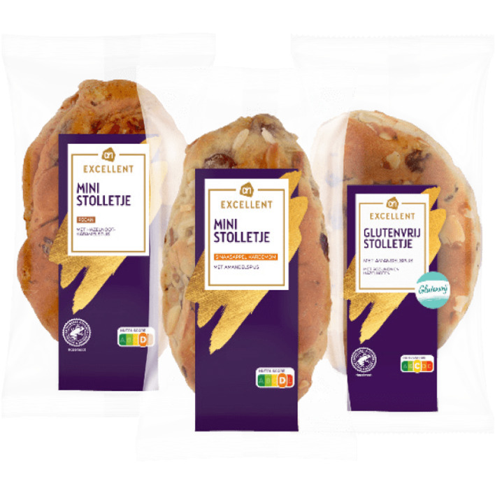 Alle AH Excellent mini-stollen