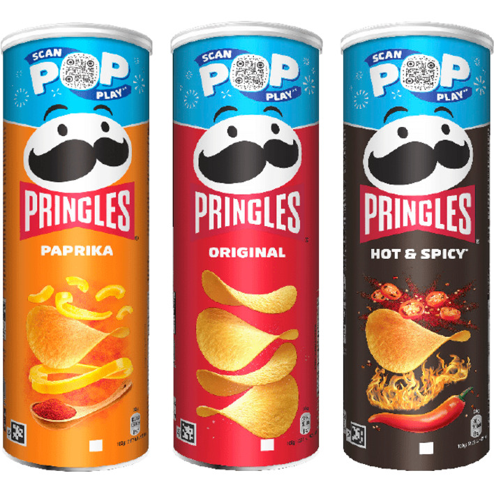 Alle Pringles 165 gram