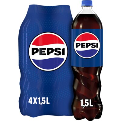 Pepsi 1.5 literflessen 4-pack
