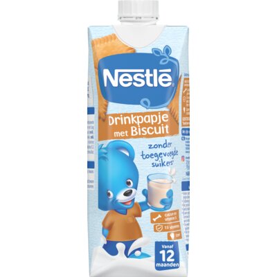 Nestlé drinkpapje met biscuit vanaf 12 maanden