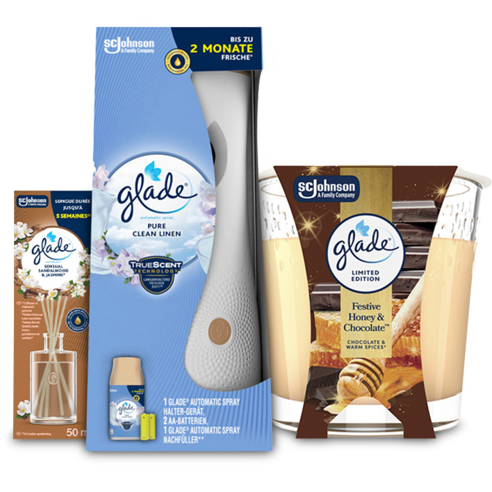 Glade: gratis bezorging bij 2 stuks