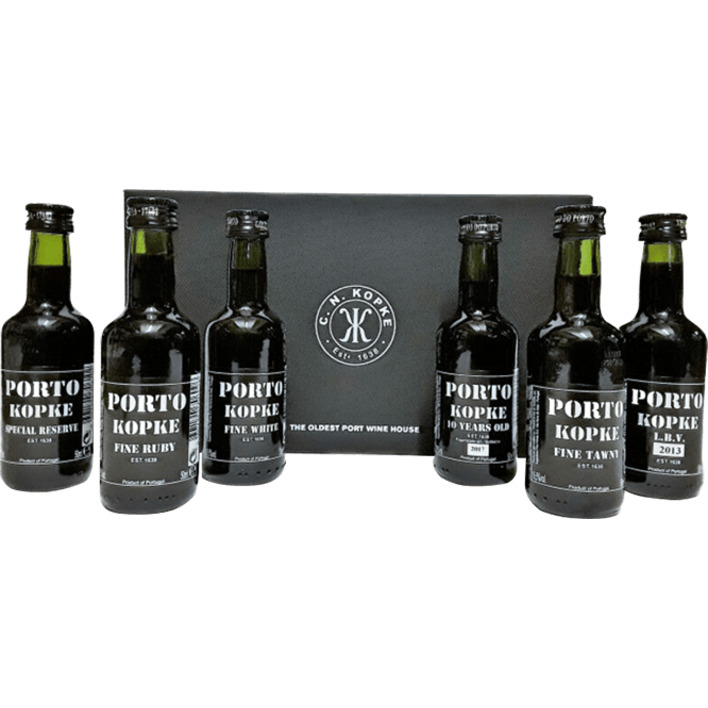Kopke Port Miniaturen Cadeaupakket