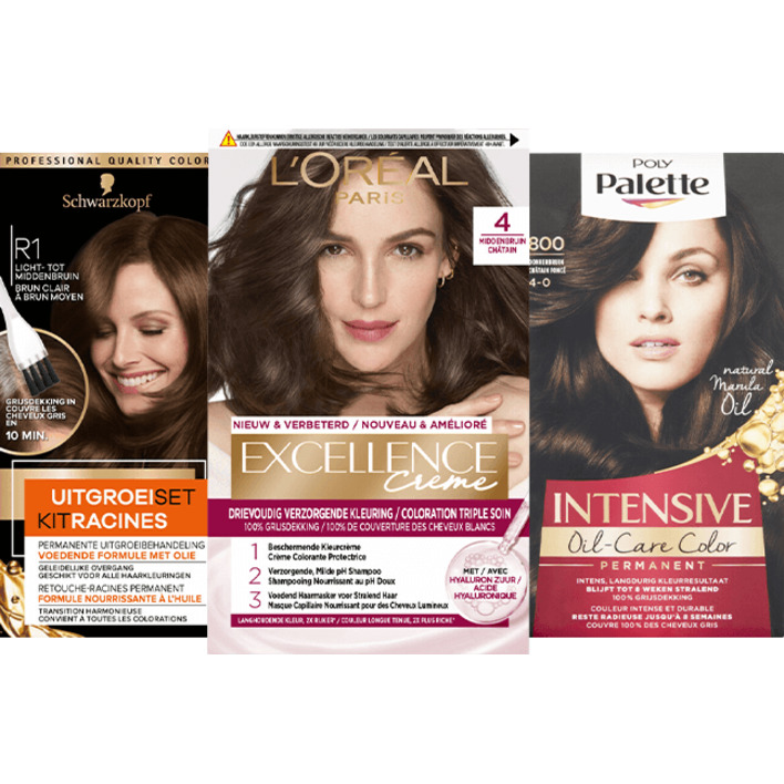 L'Oréal, Poly Palette en Schwarzkopf haarkleuring