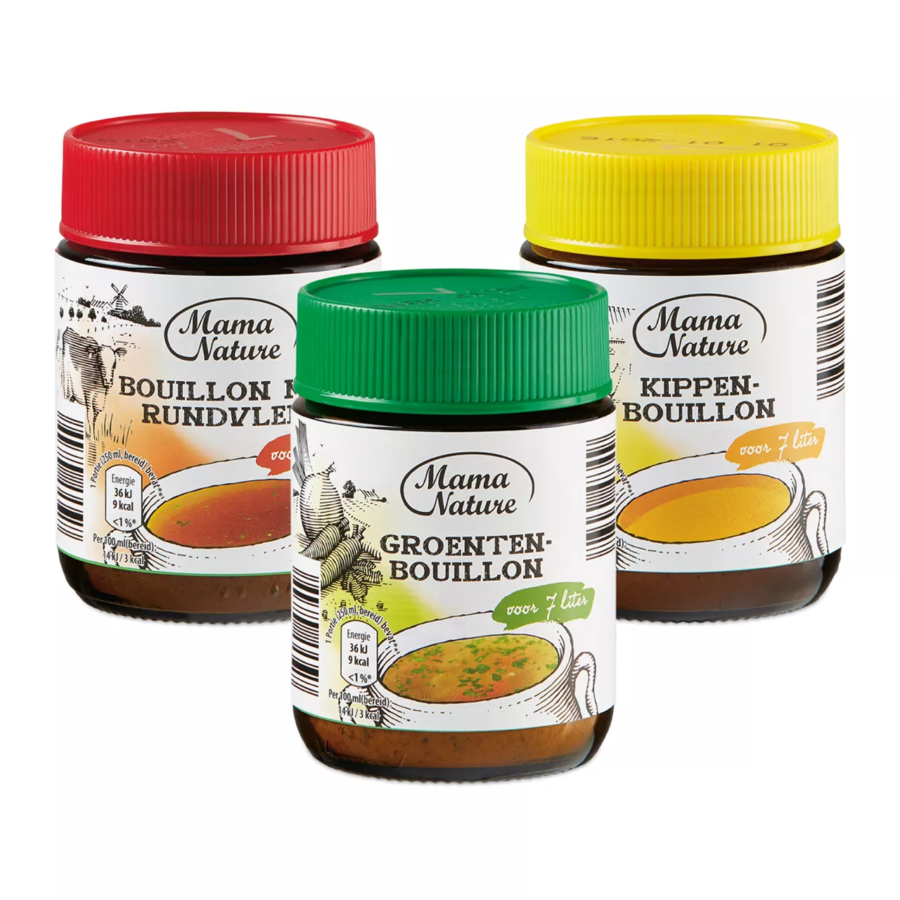 MAMA NATURE Biologische bouillonpoeder