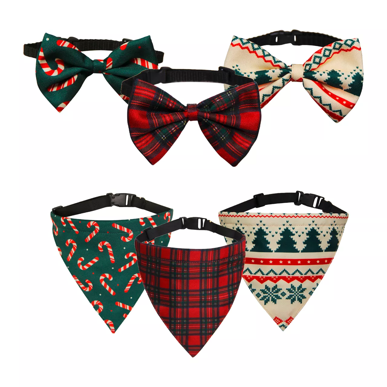 CACHET & ROMEO Dierensjaal of strik kerst