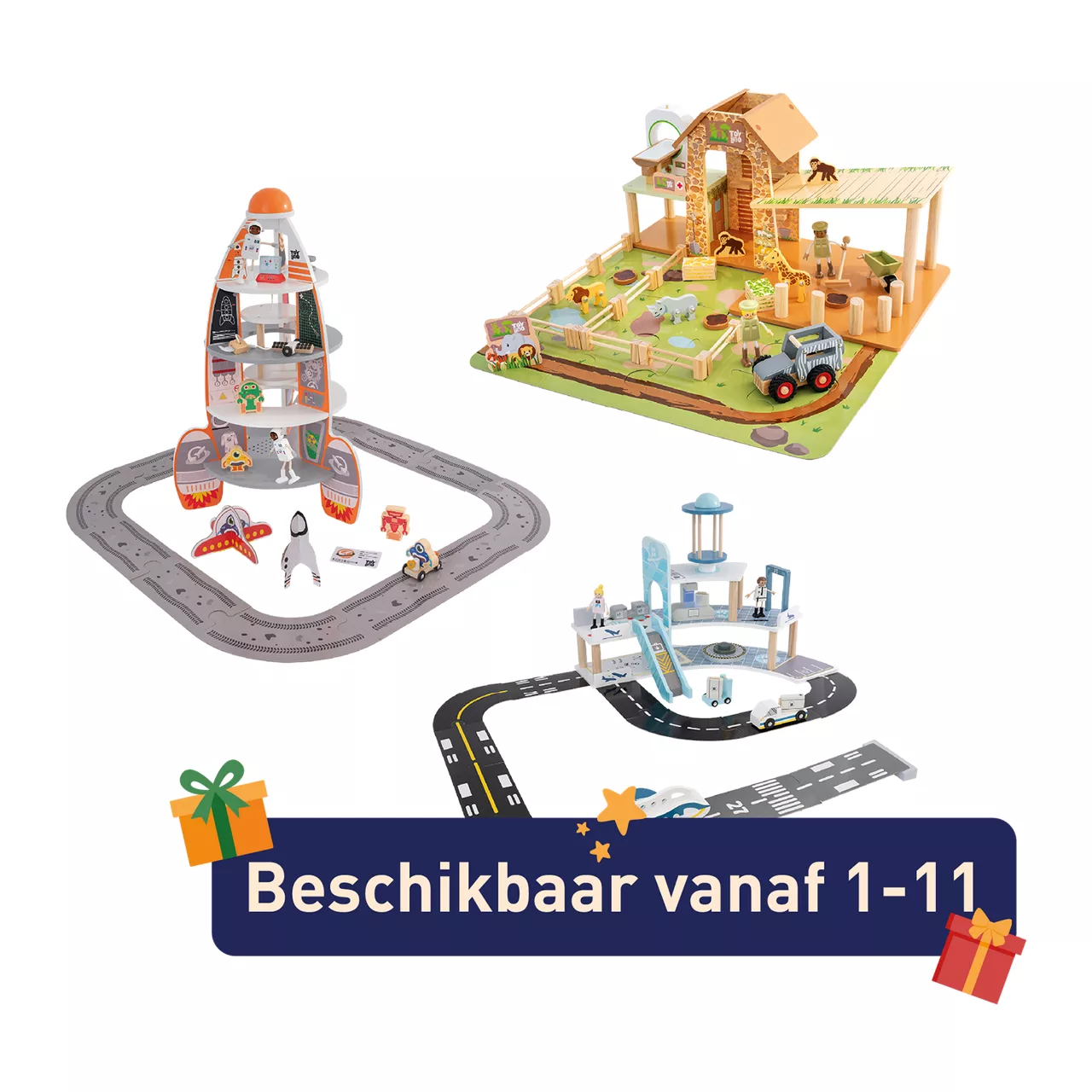 TOYLINO Houten speelset