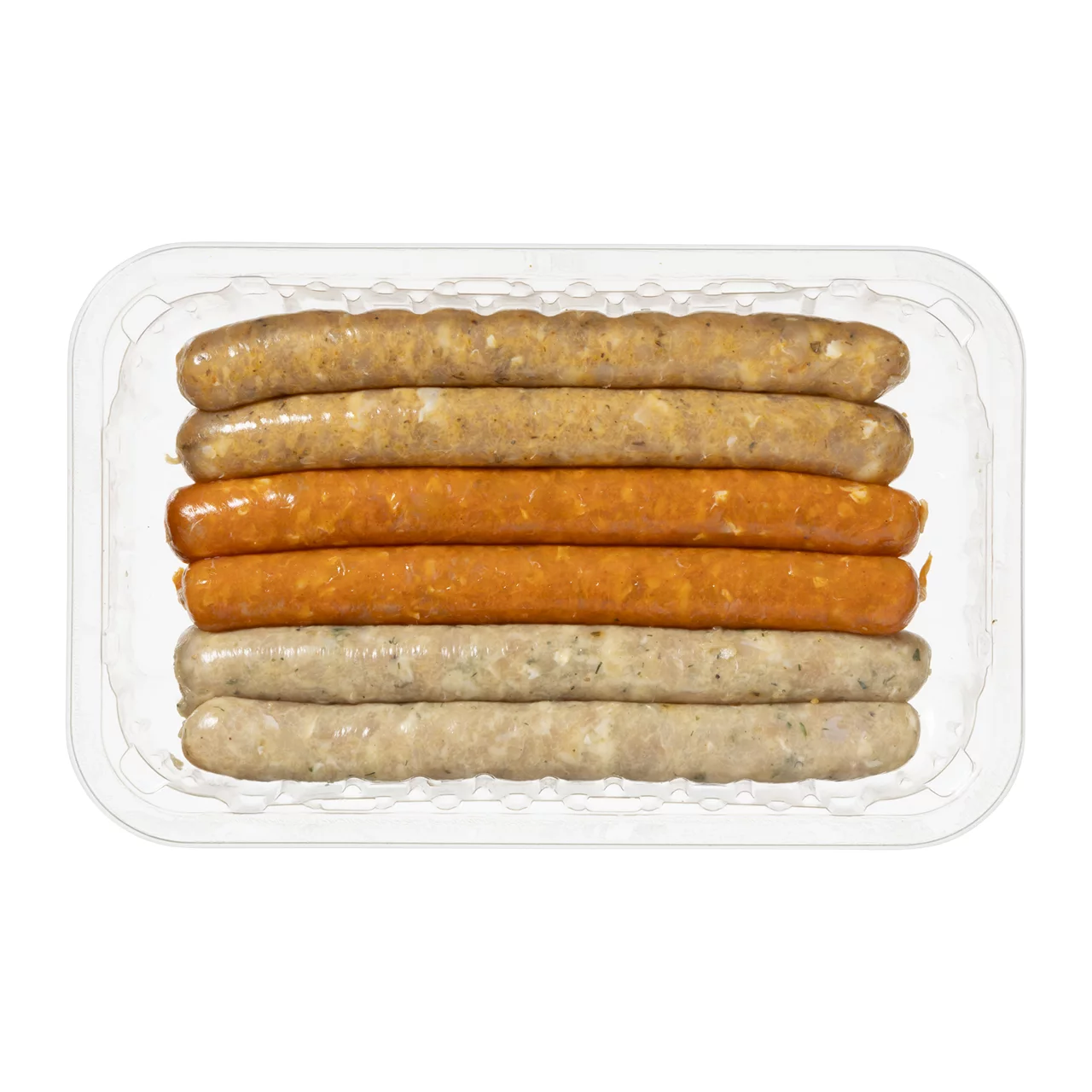 Gekruide scharrelkipchipolata’s