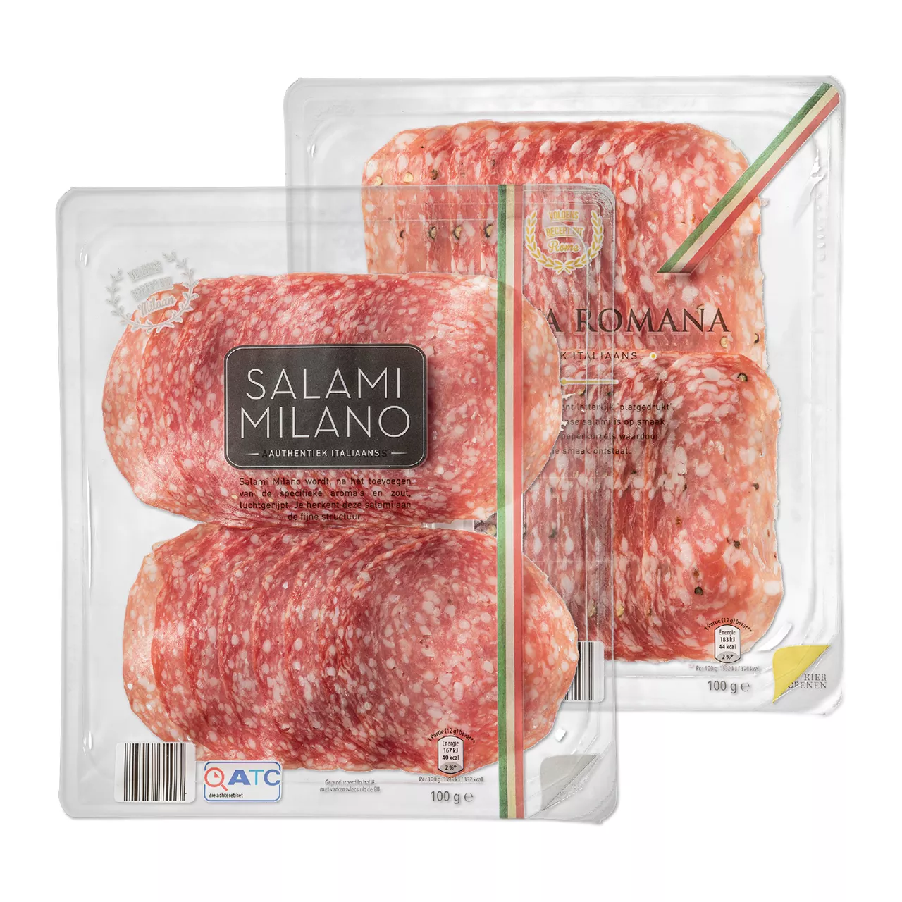 Spianata Romana of salami Milano
