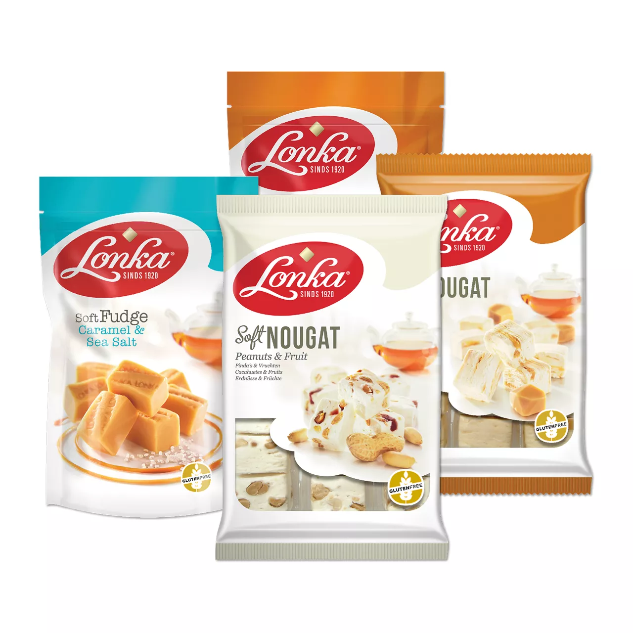 LONKA Soft nougat of fudge