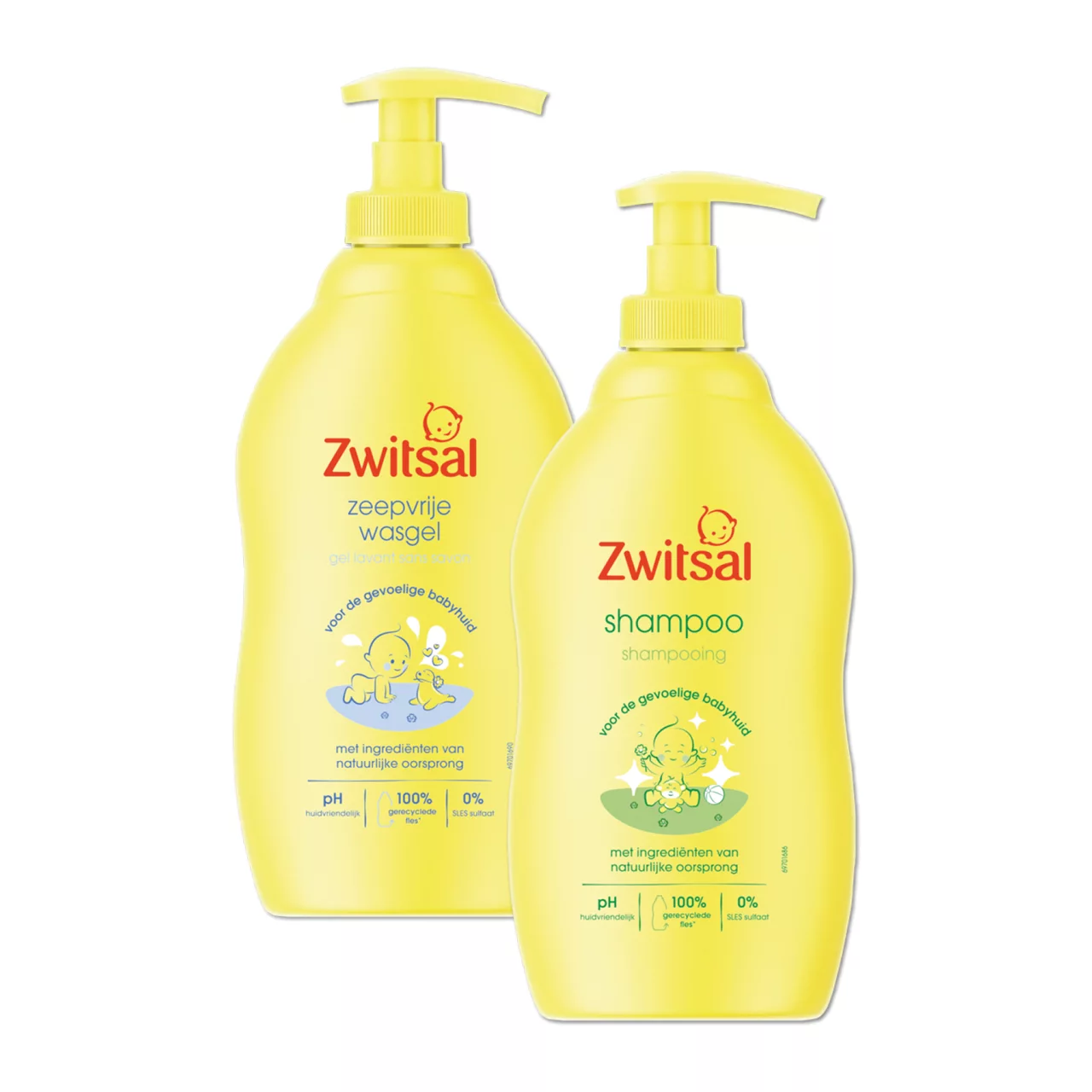 ZWITSAL Wasgel of shampoo