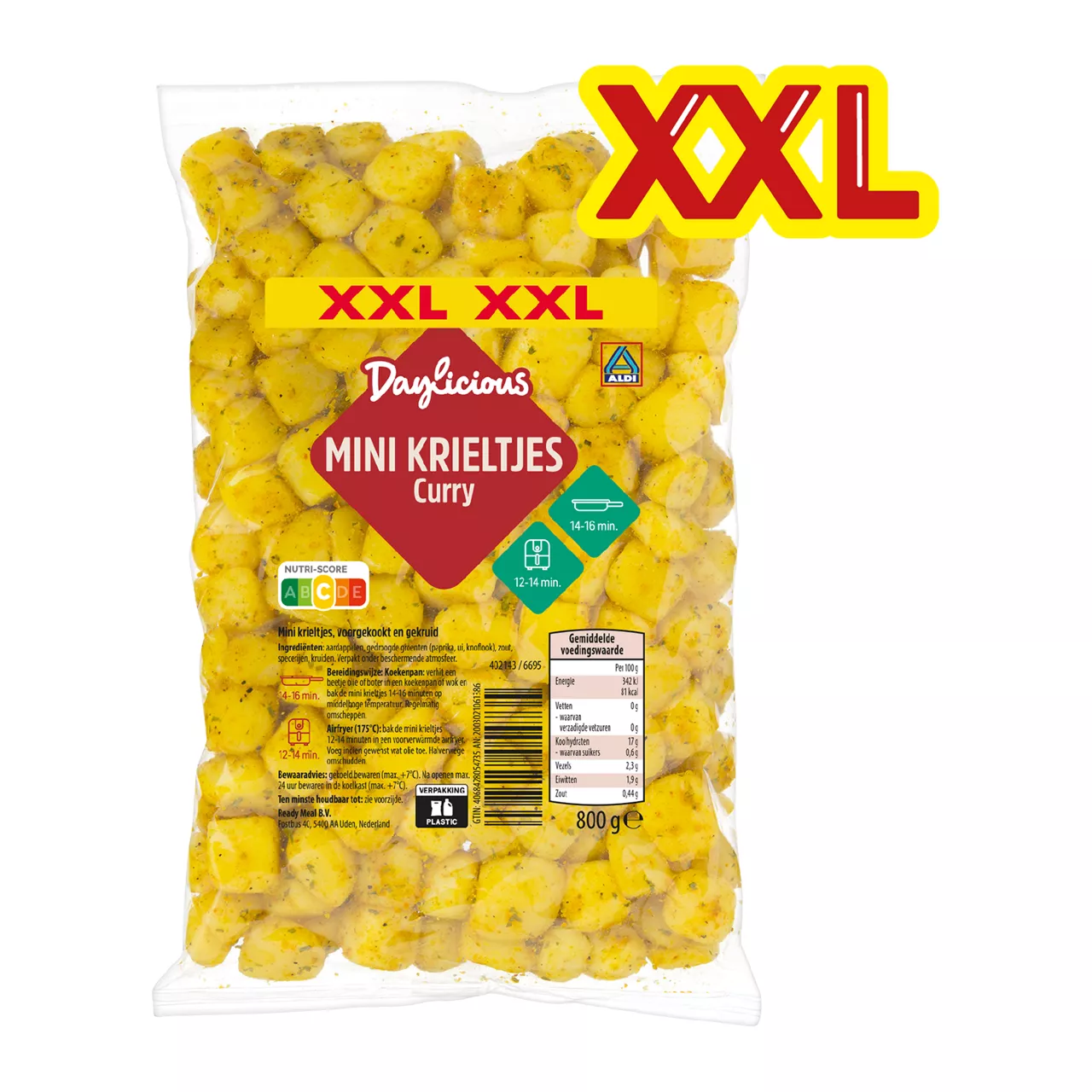 DAYLICIOUS Mini-krieltjes curry