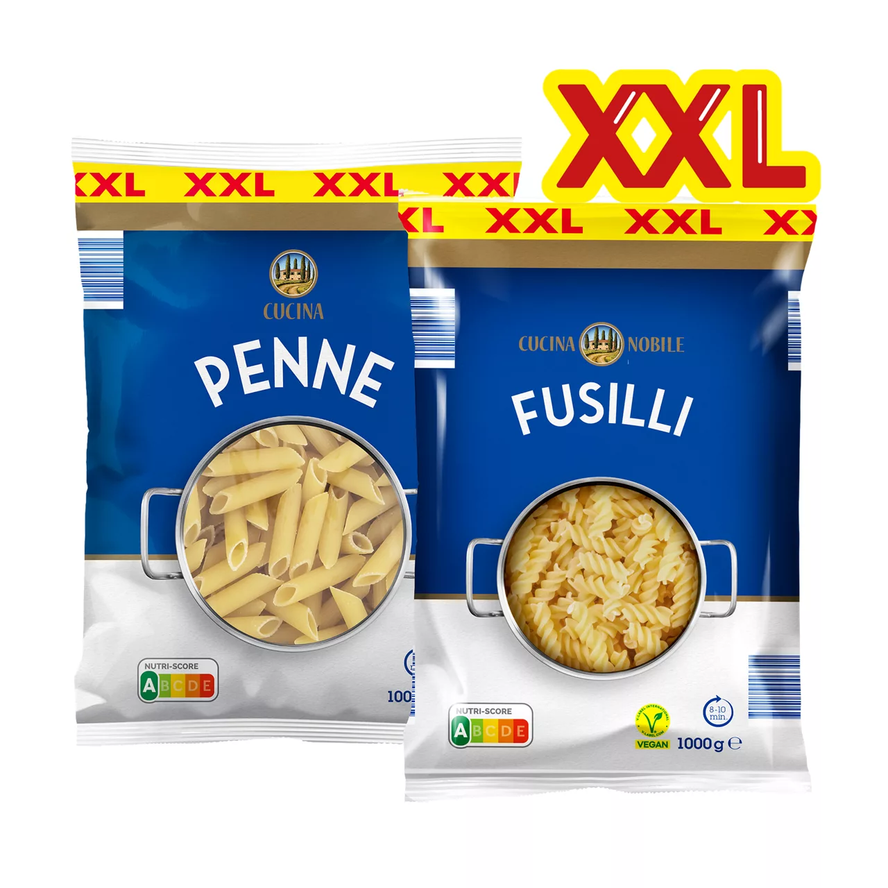 CUCINA NOBILLE Penne of fusilli