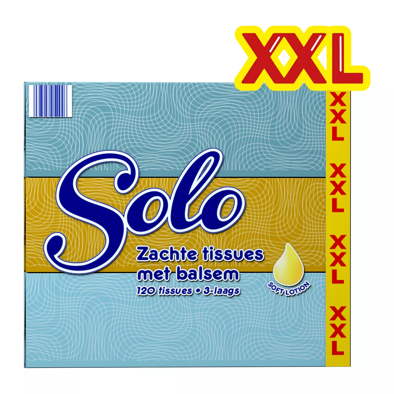 SOLO 3-pack tissues
