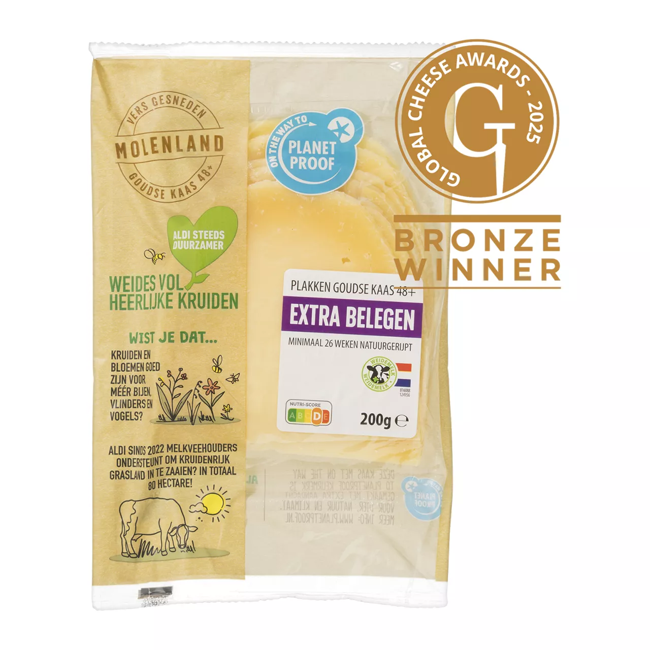 MOLENLAND Goudse kaas 48+ extra belegen