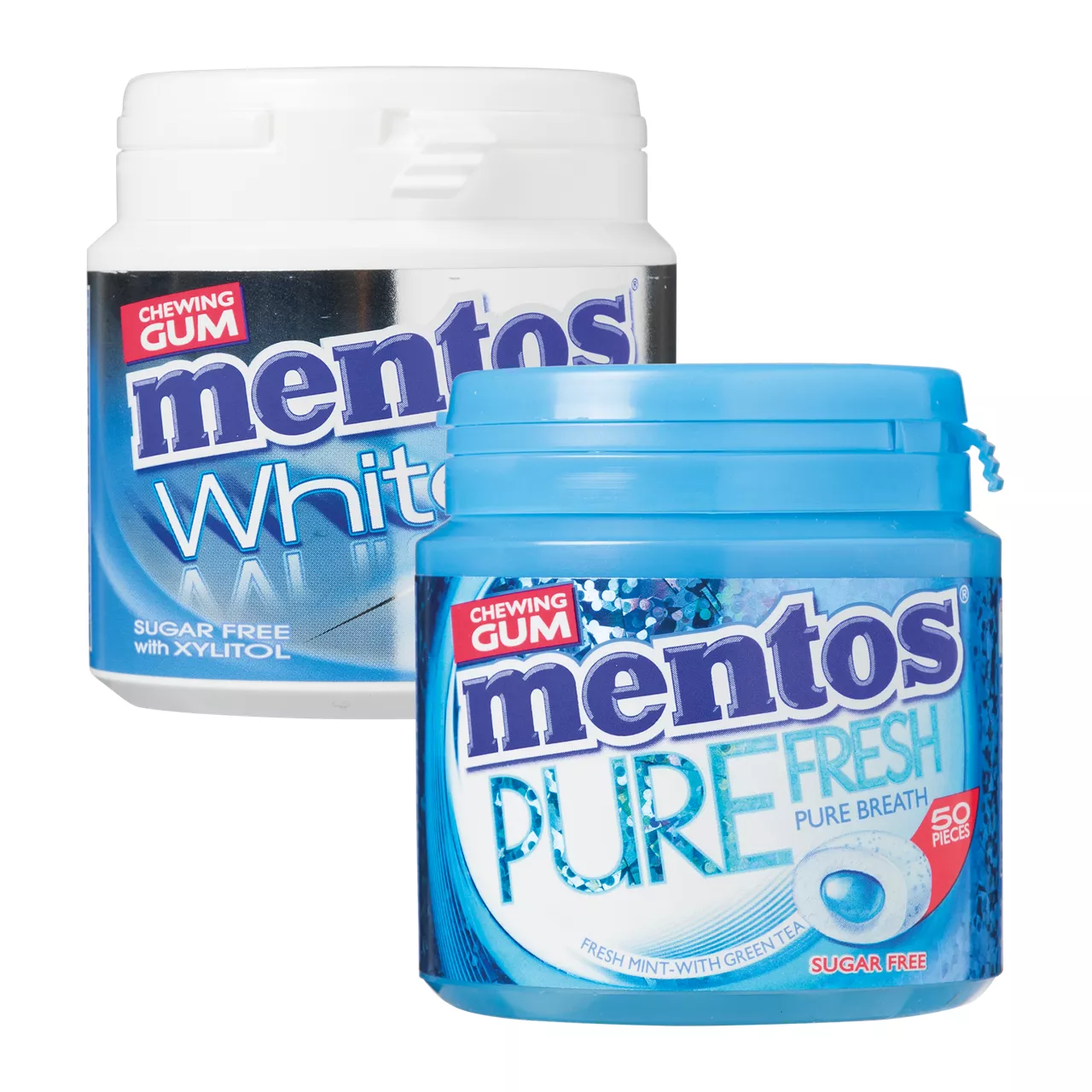 MENTOS Suikervrije kauwgom