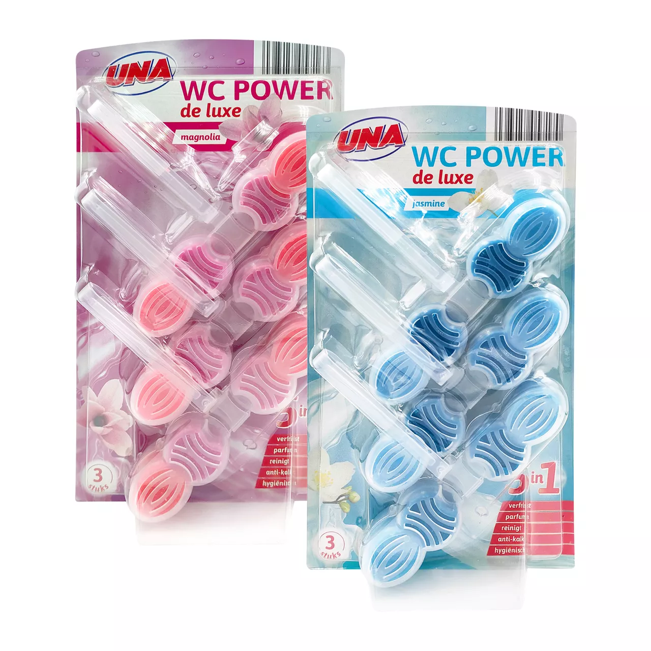 UNA 3-pack wc-blokken