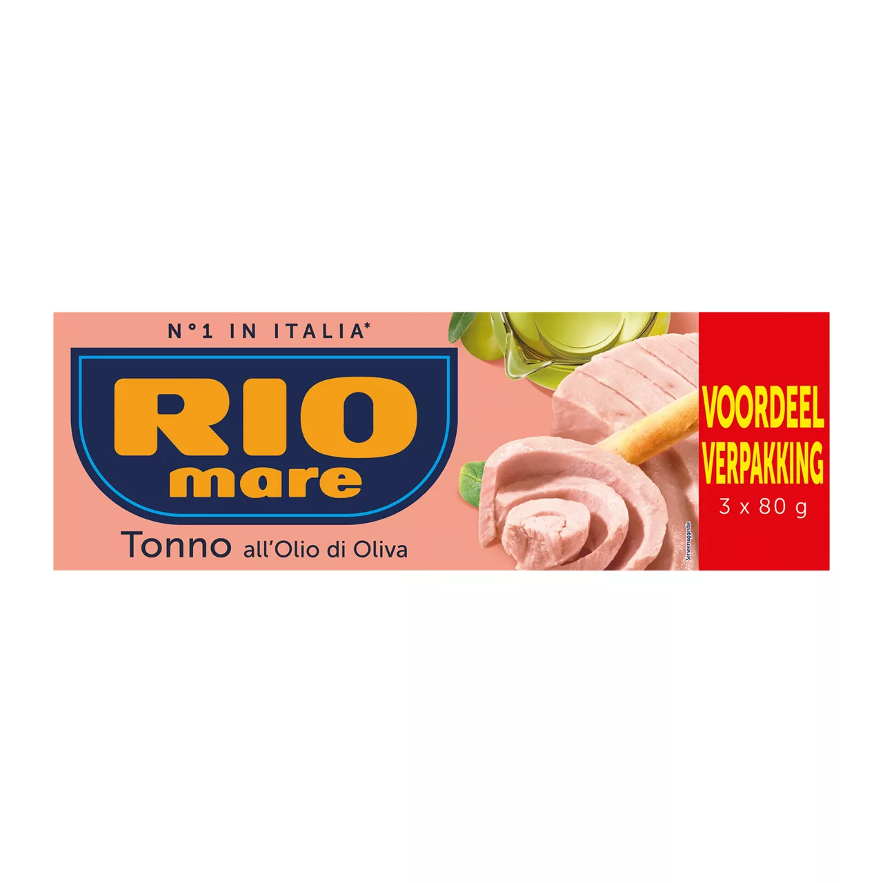 RIO MARE 3-pack tonijn in olijfolie