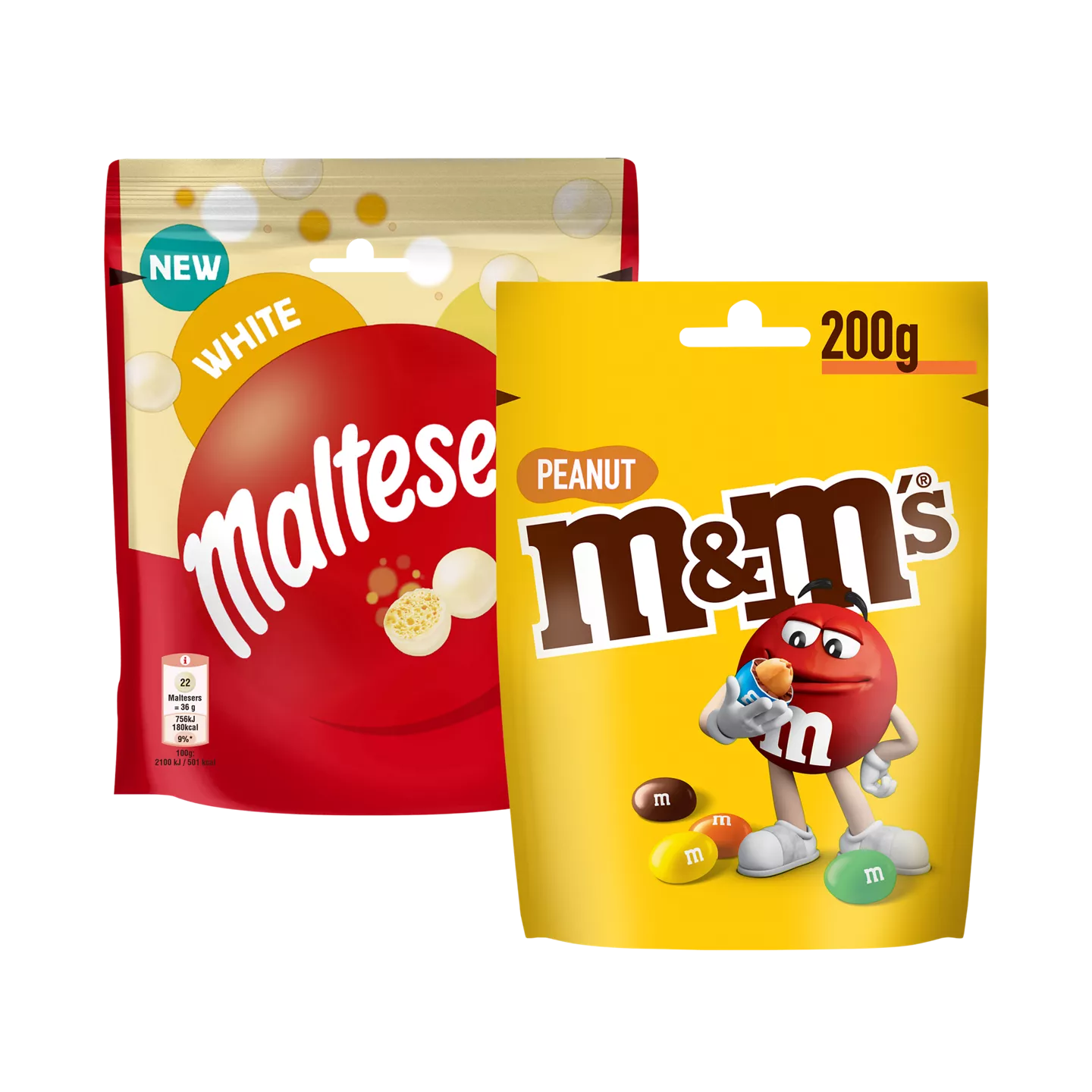 M&M's of Maltesers