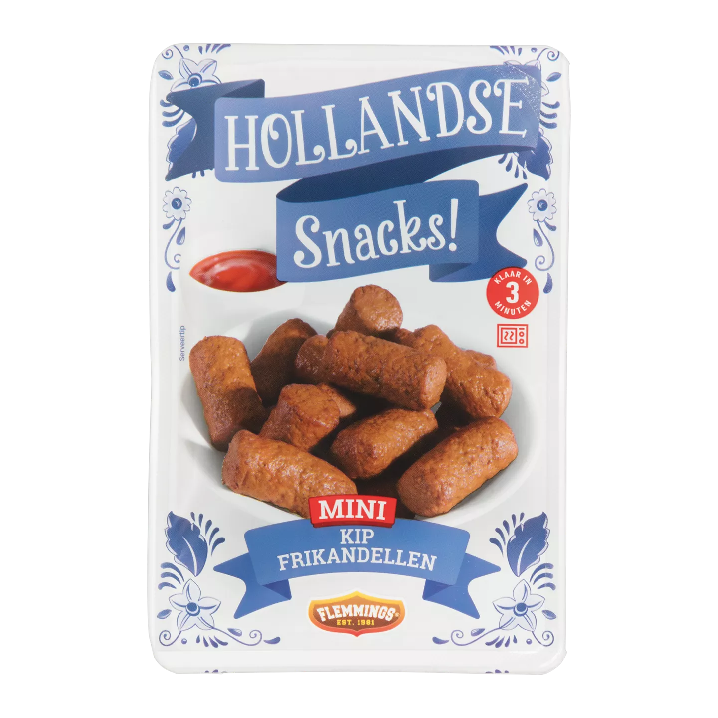 HOLLANDSE SNACKS! Mini-kipfrikandellen