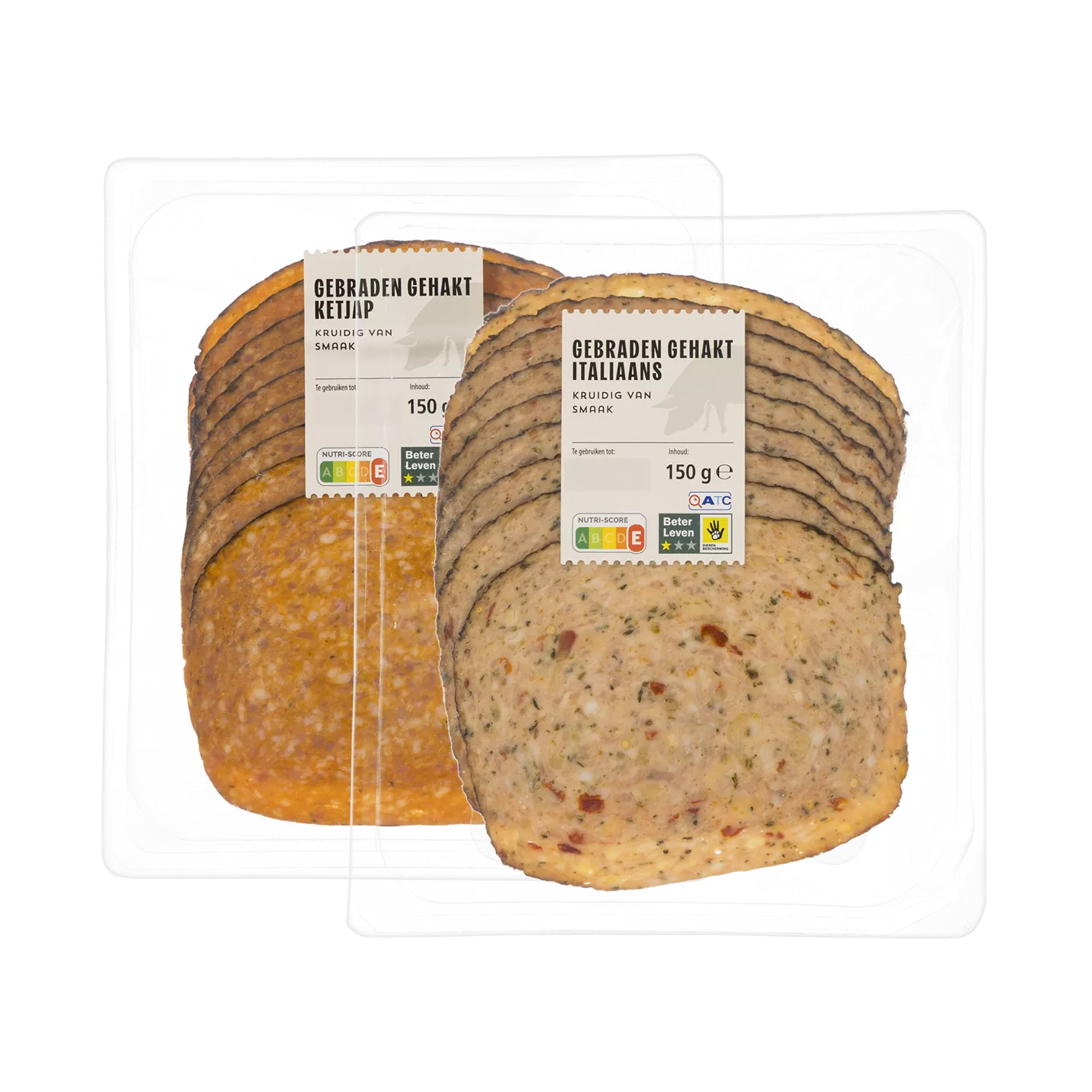 Gebraden gehakt ketjap of Italiaans
