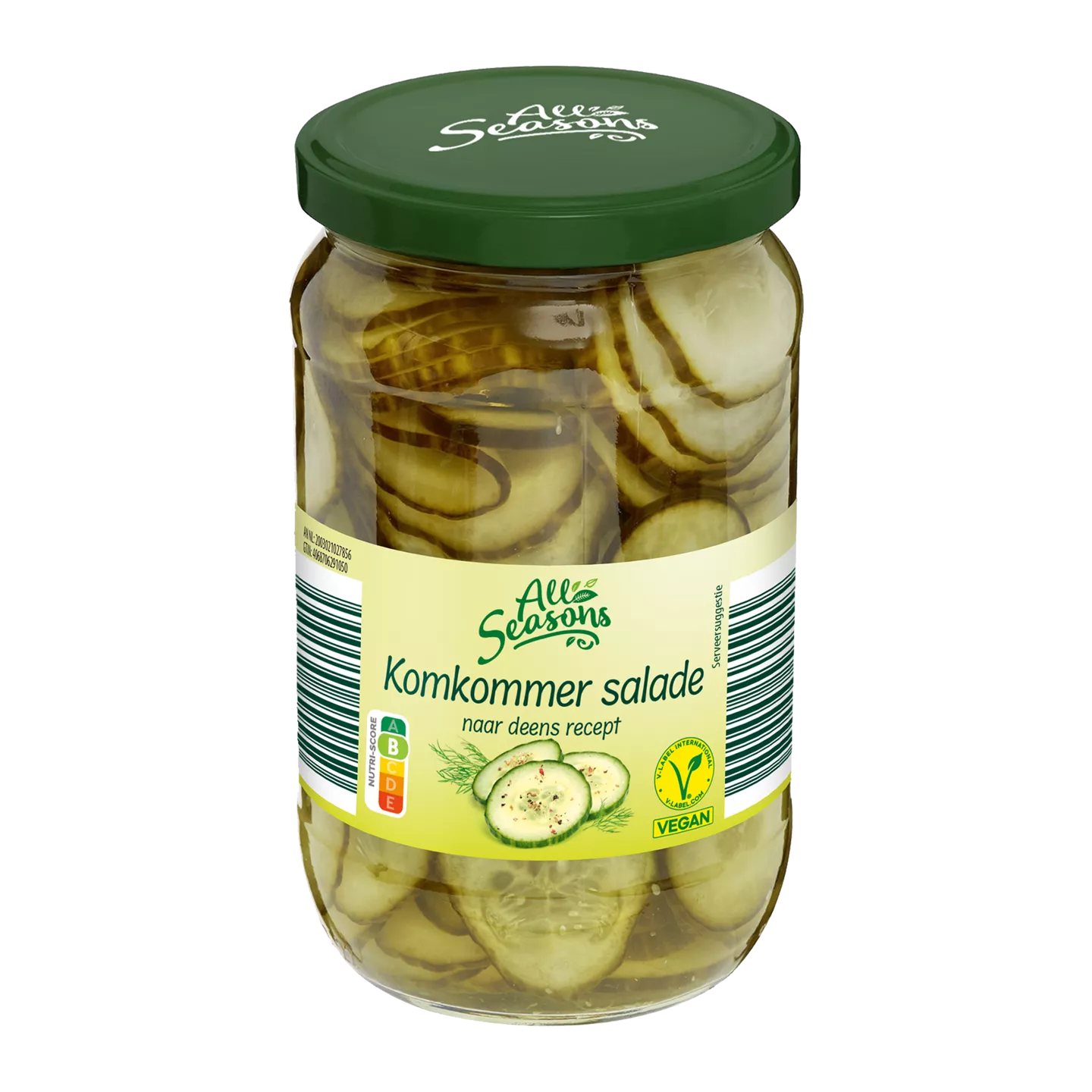 ALL SEASONS Deense komkommersalade