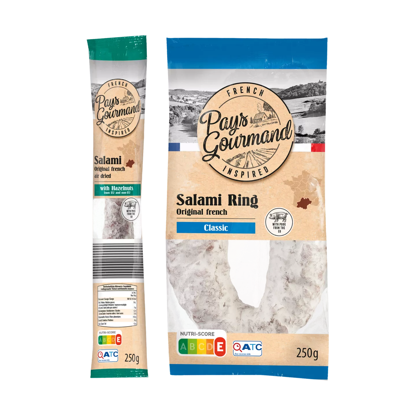 PAYS GOURMAND Franse salami