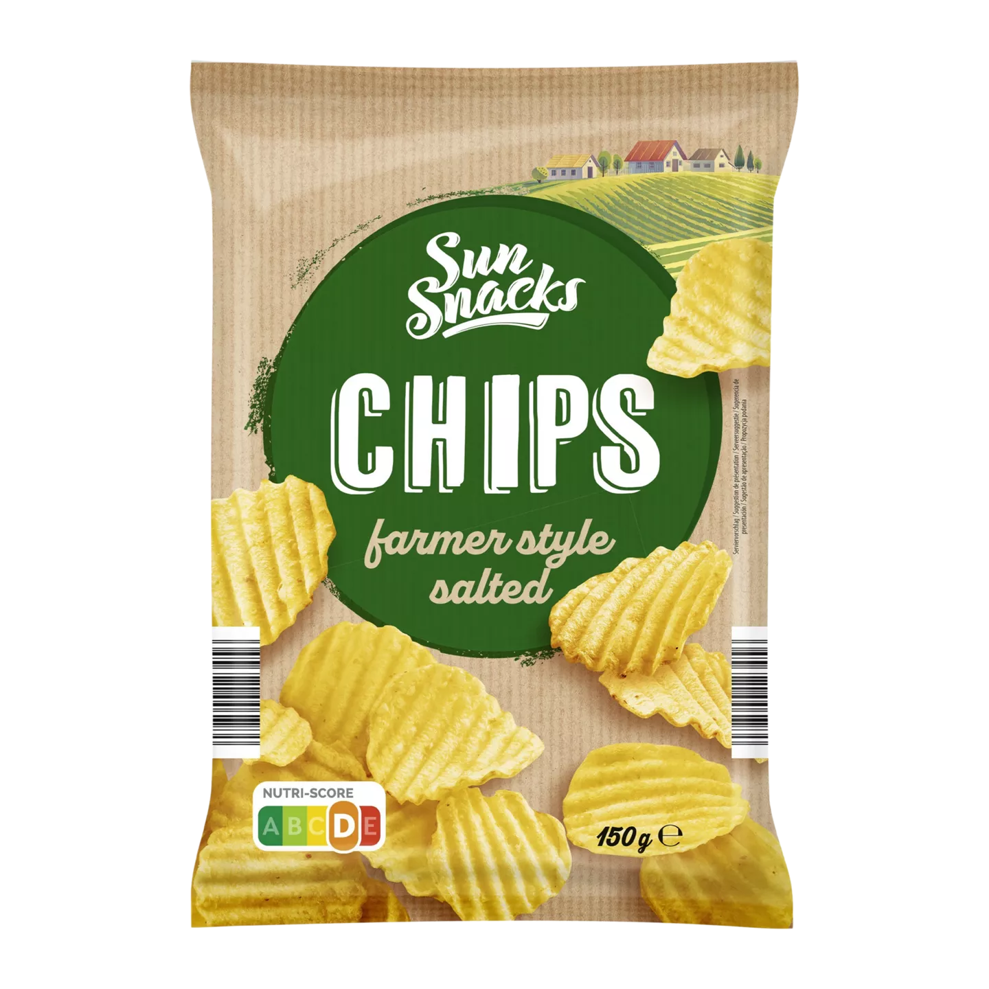 SUN SNACKS Chips gekruid paysanne