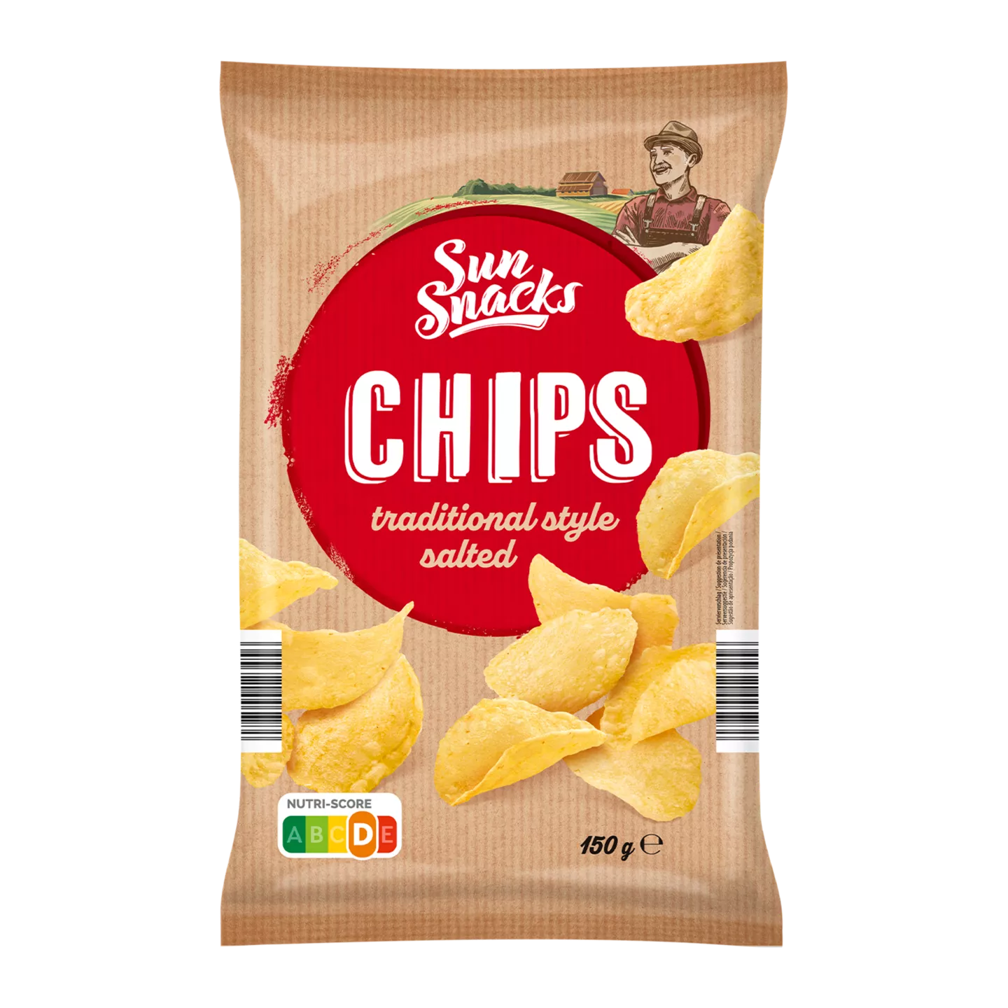 SUN SNACKS Chips gezouten