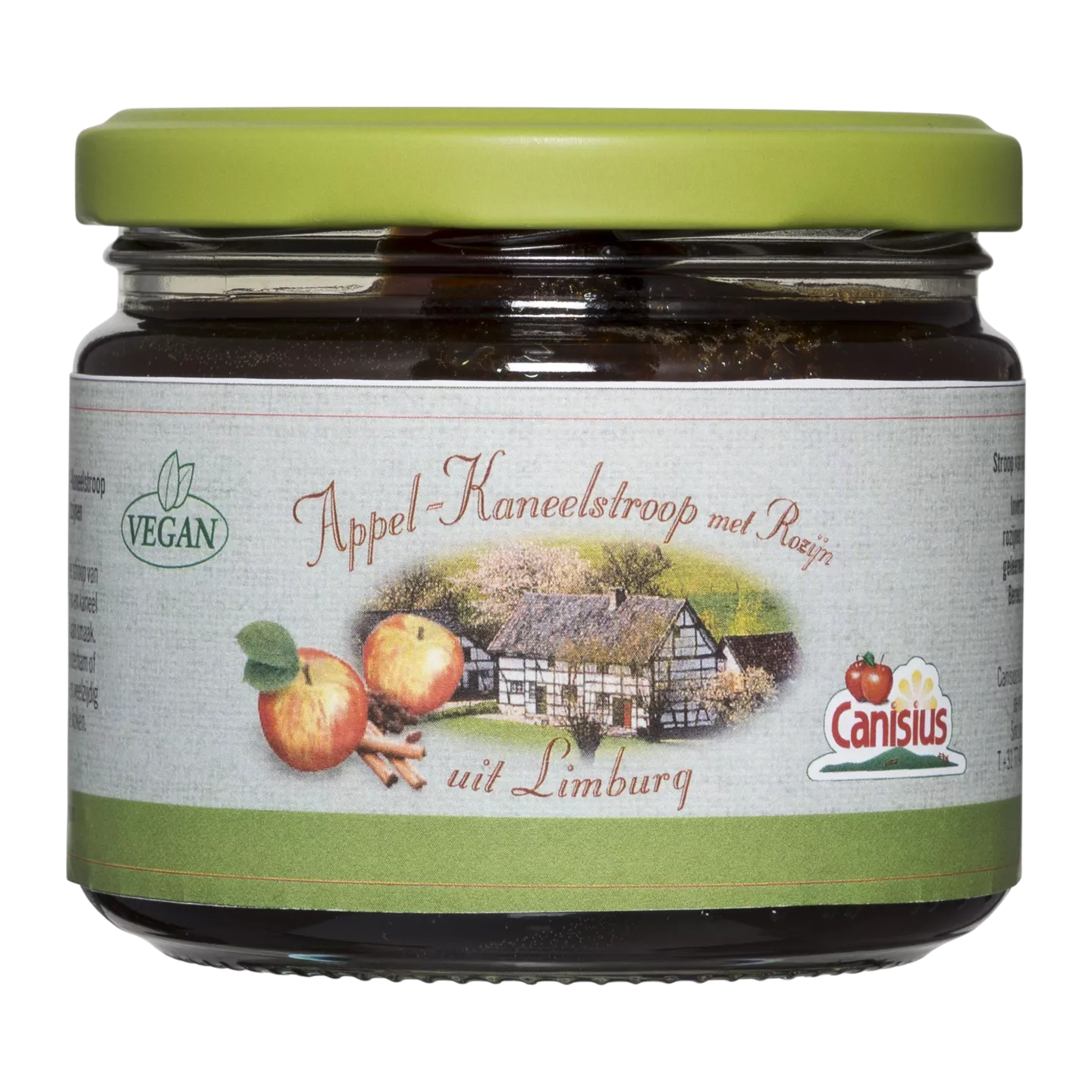 CANISIUS Appelkaneelstroop met rozijn