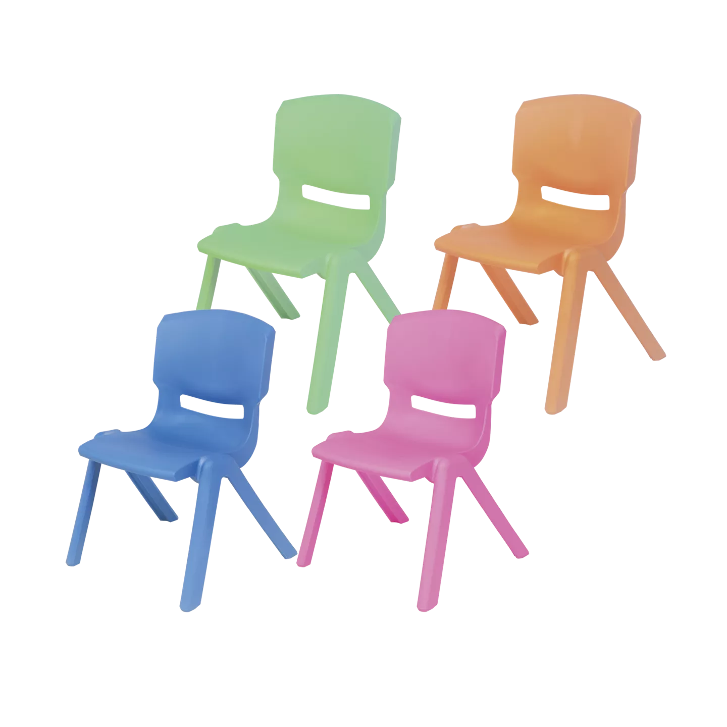 HOME CREATION Stapelbare kinderstoel