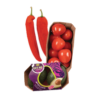 Kapia Puntpaprika, Pruimtomaten of Eetrijpe Avocado