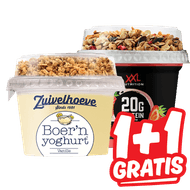 Zuivelhoeve Boer'n Yoghurt Met Muesli of Xxl Fit