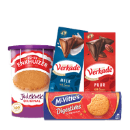 Mcvitie's, Sultana, Verkade Chocoladerepen of Echte Enkhuizer