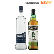 Eristoff Vodka of William Lawson's Whisky