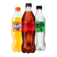 Coca-Cola, Fanta, Sprite, Fuze tea, Aquarius of Powerade