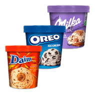 Daim, Oreo of Milka ijs