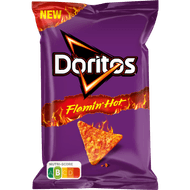 Doritos Tortilla chips flamin hot