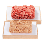 De Vleeschmeesters Half-om-half gehakt of kipgehakt