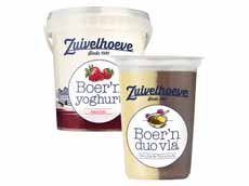 Zuivelhoeve boer'n yoghurt, vla of stevige trek