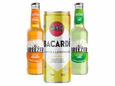 Bacardi Ready To Drink of breezer