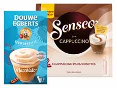 Douwe Egberts oploskoffie of Senseo koffiepads