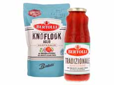 Bertolli pasta- of pizzasaus