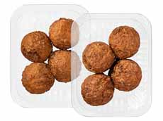 Gebraden gehaktballen naturel of ui