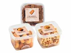 Crumbel mini cake, wafel of speculoos