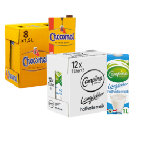 Campina, Chocomel en Fristi