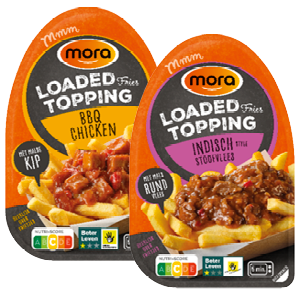 Alle Mora loaded toppings